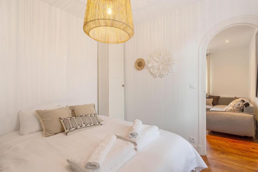 Appartement Rue Gambetta, Plage A 2 Min Saint-Jean-de-Luz Bagian luar foto