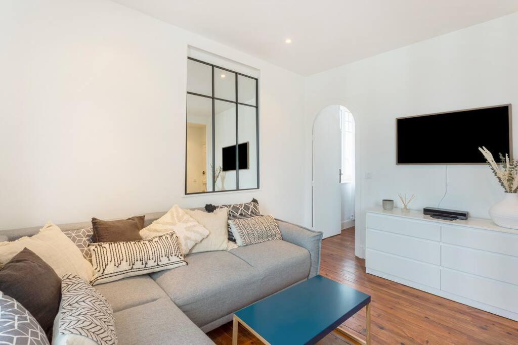 Appartement Rue Gambetta, Plage A 2 Min Saint-Jean-de-Luz Bagian luar foto